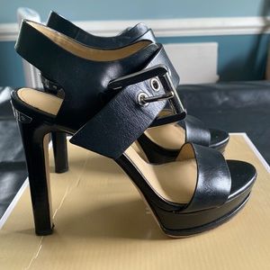 Michael Kors buckled platform sandals